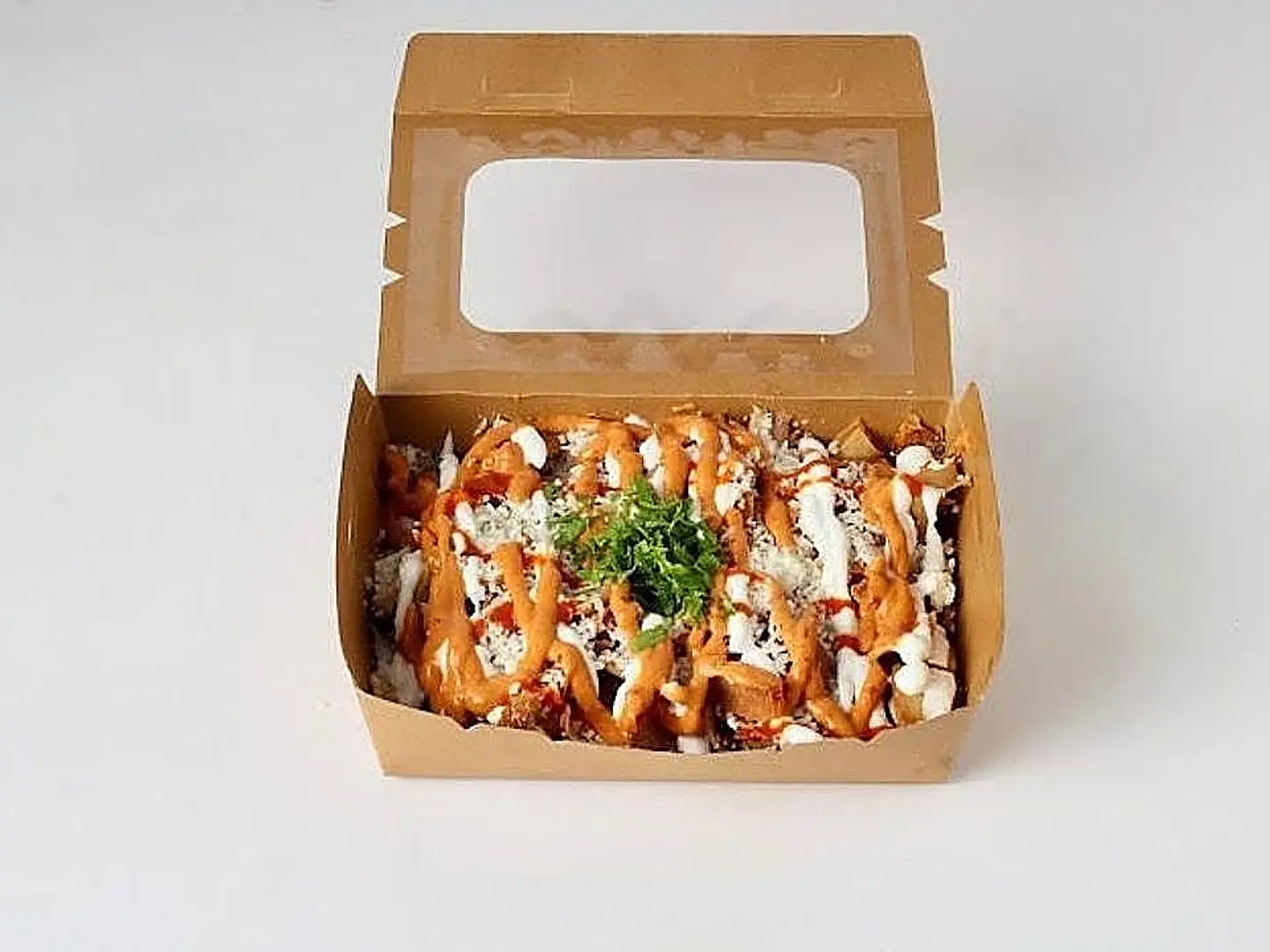 Shawarma Fries With Cheese - Chickens