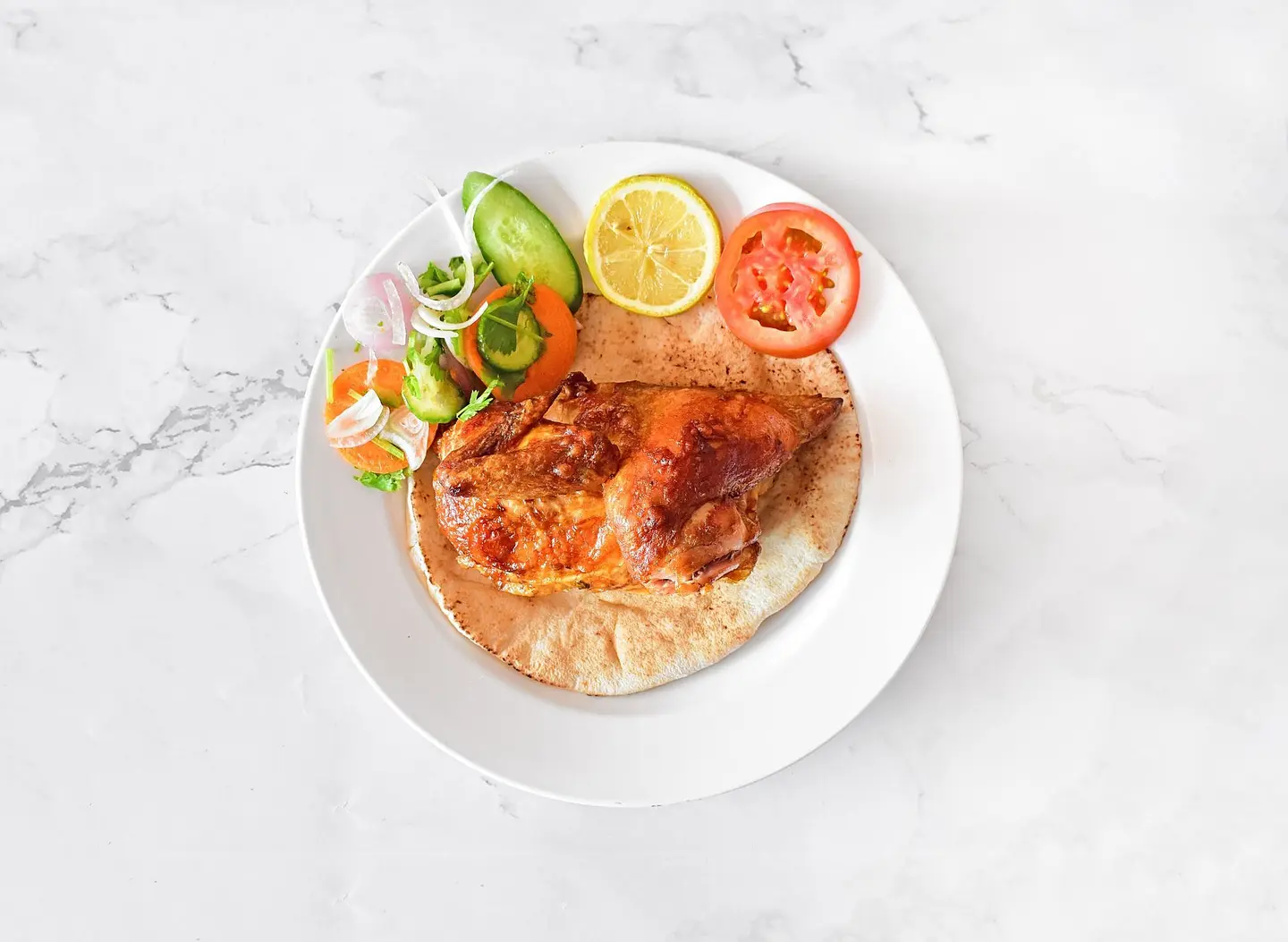 Plain Qurter Chicken Grills - Quarter Chicken