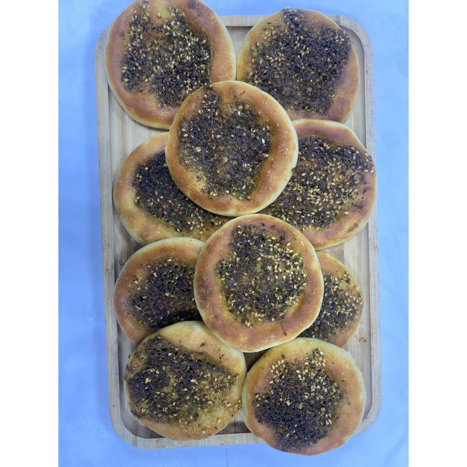 صحن فطائر زعتر - صغير