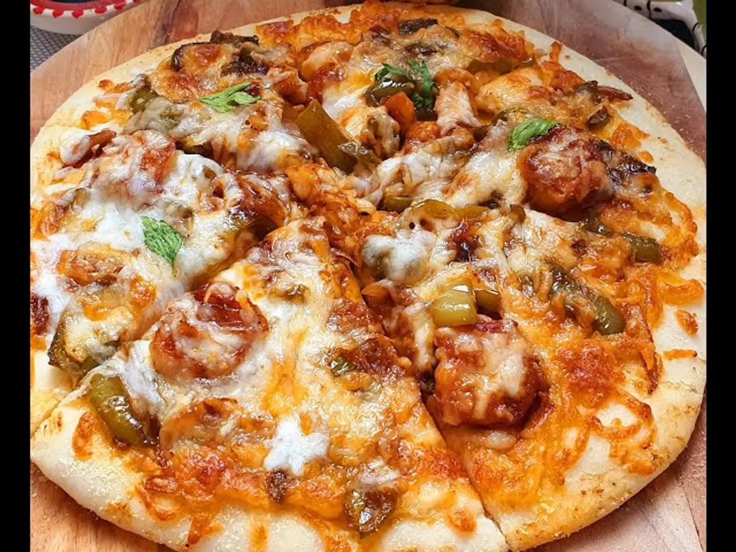 بيتزا روبيان - صغير