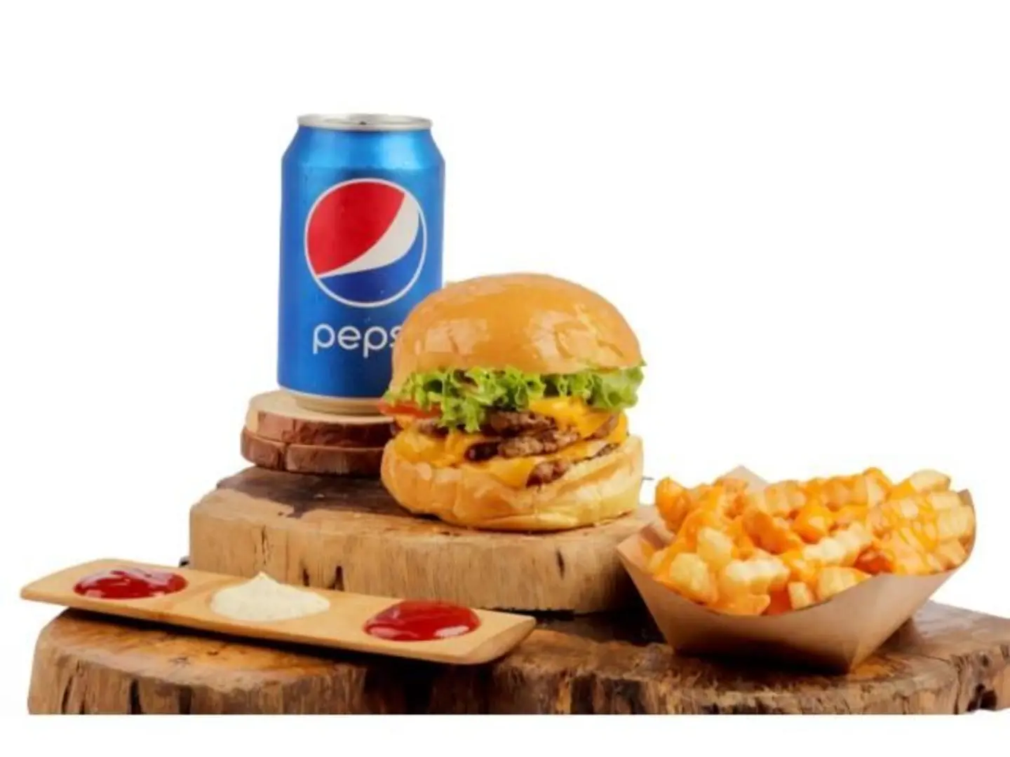 Double Hashi Meat - Burger