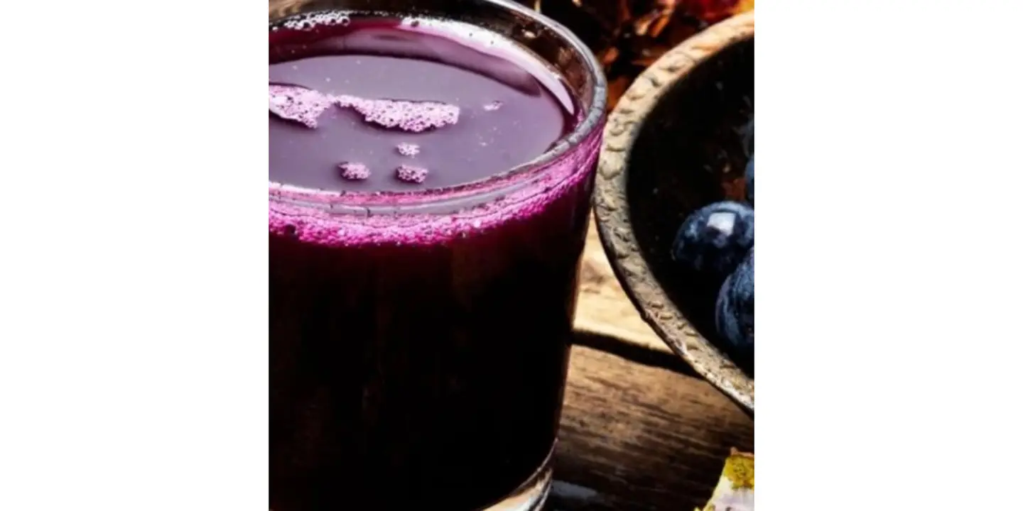 عصير عنب اسود - وسط