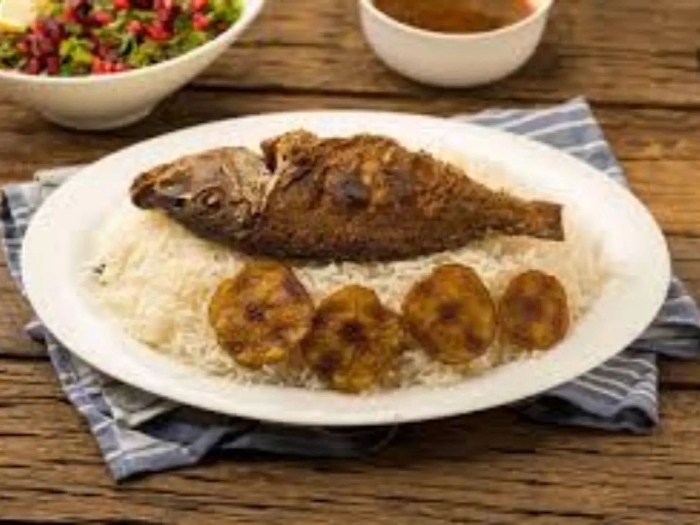 سمك شعرى مشوى - نص كيلو