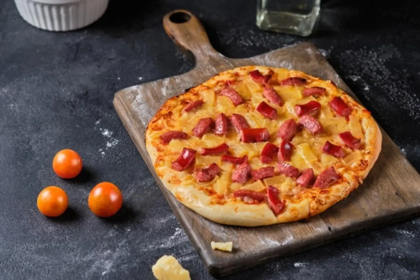 بيتزا سجق - وسط