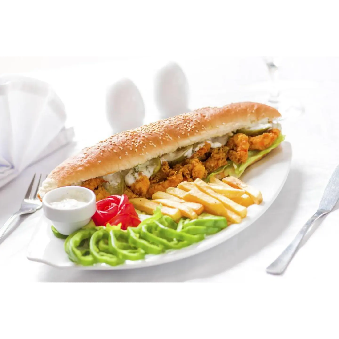 جمبري سندوش - ساندويش