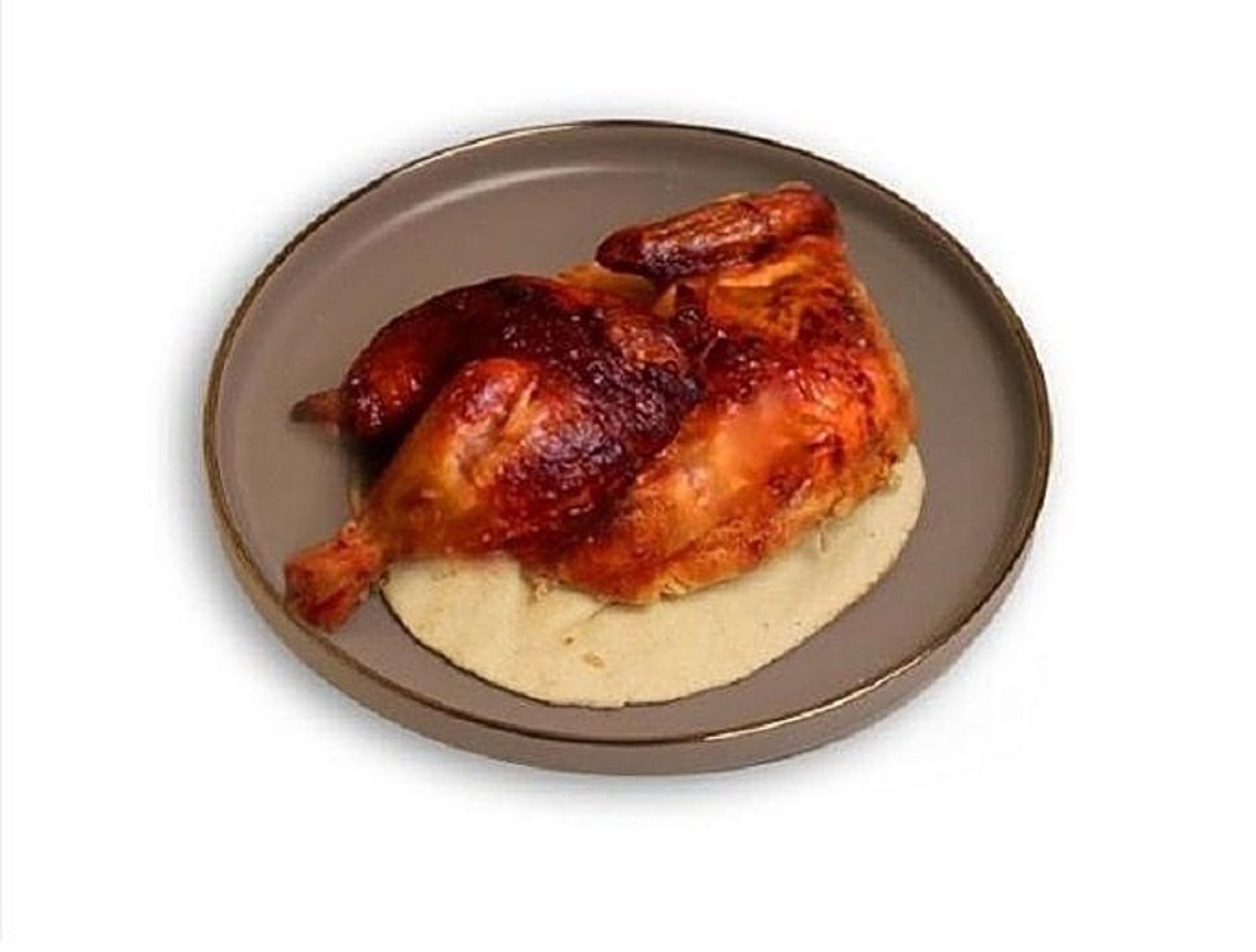 دجاج شواية سادة - نص حبة دجاج