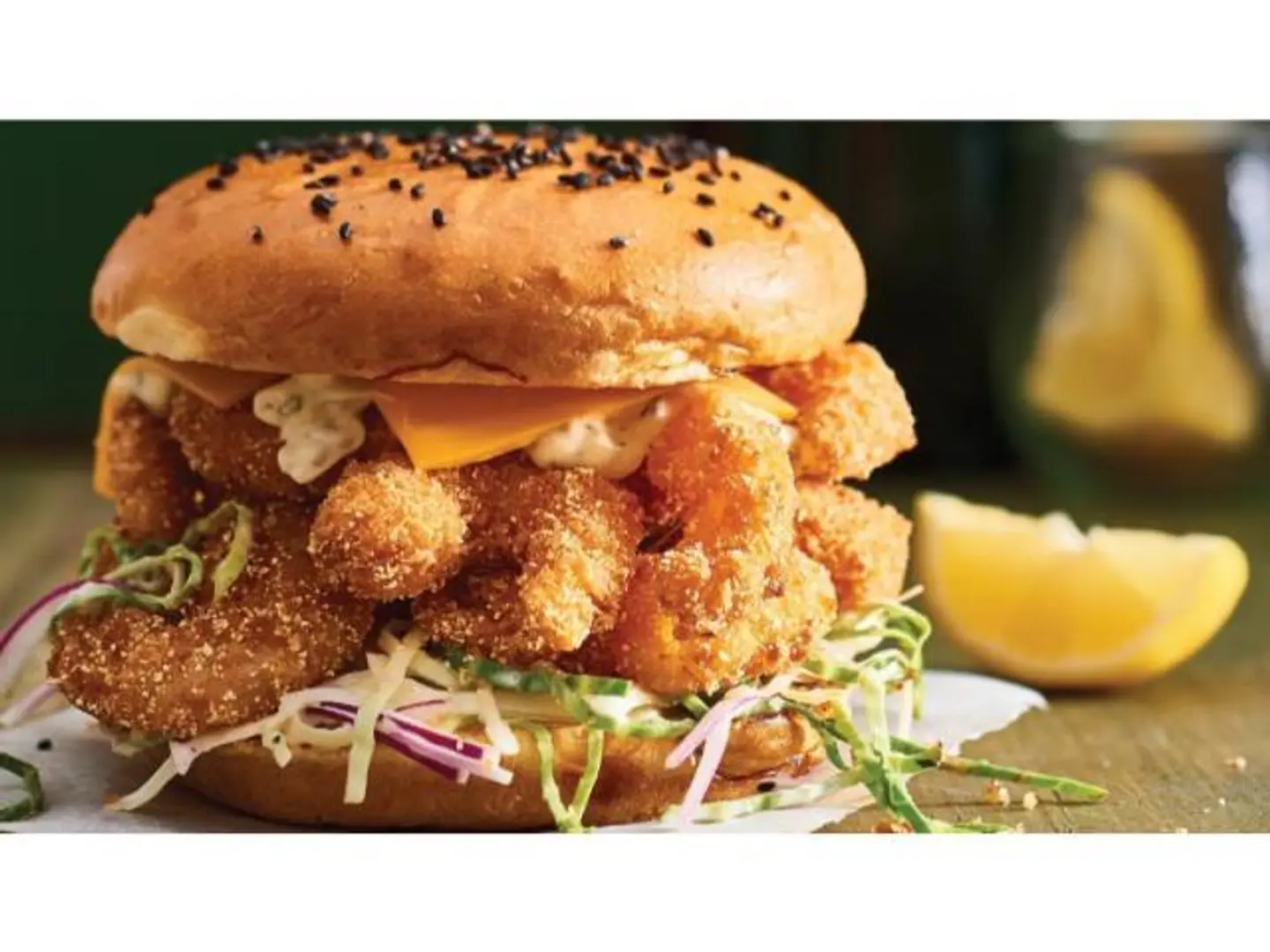 Shrimp Burger - Sandwich