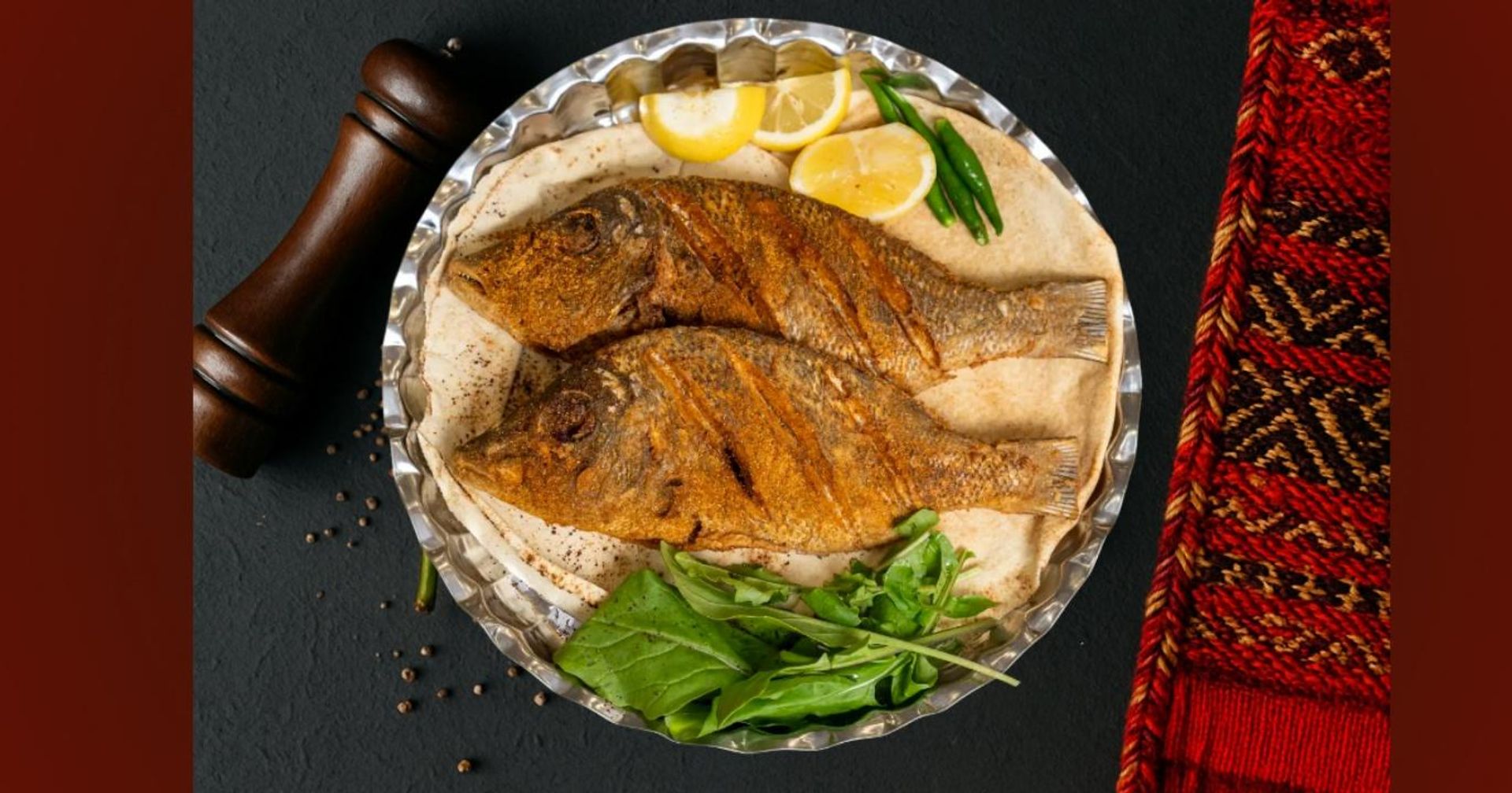 سمك مقلي شعري بدون رز - 500 جرام