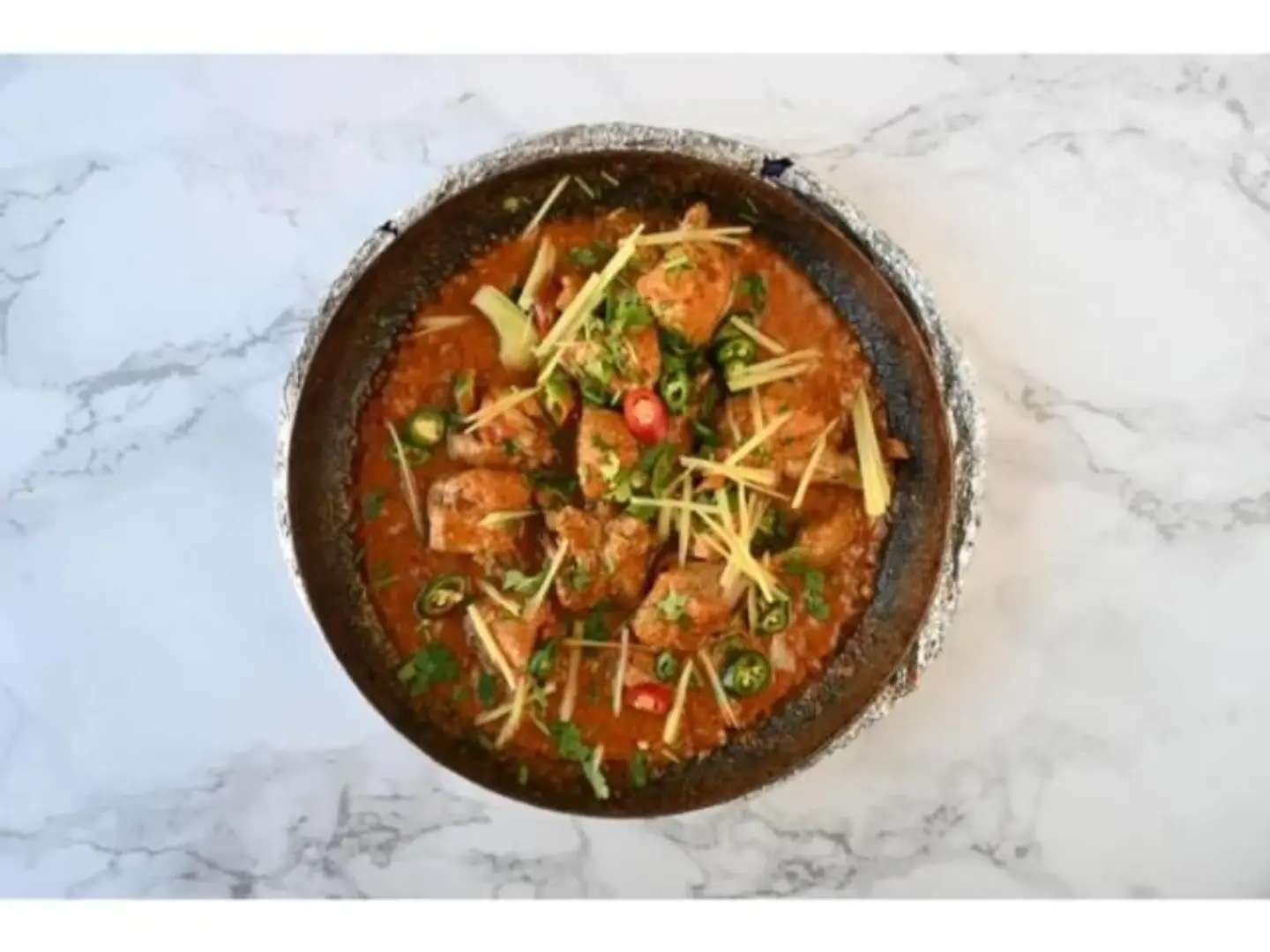 دجاجة كراهي - نص حبة دجاج