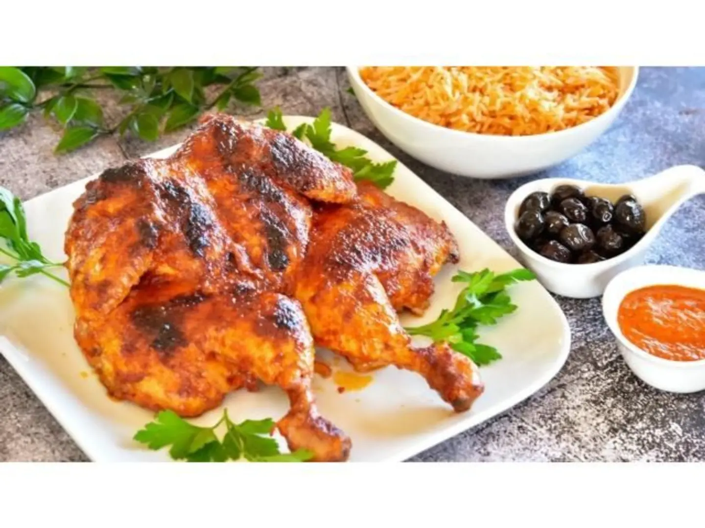 دجاج سادة - نص حبة دجاج