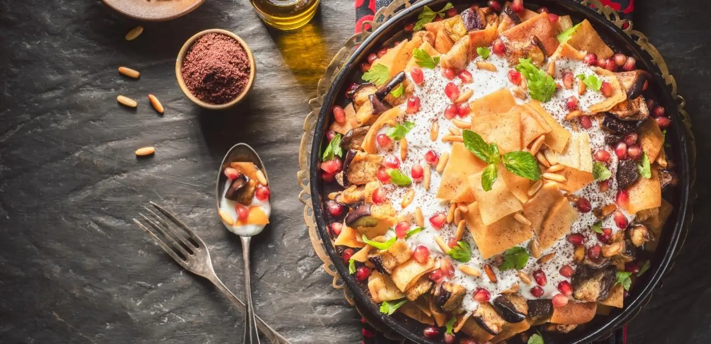 Stuffed Cabbage Rolls With Fatteh - Small