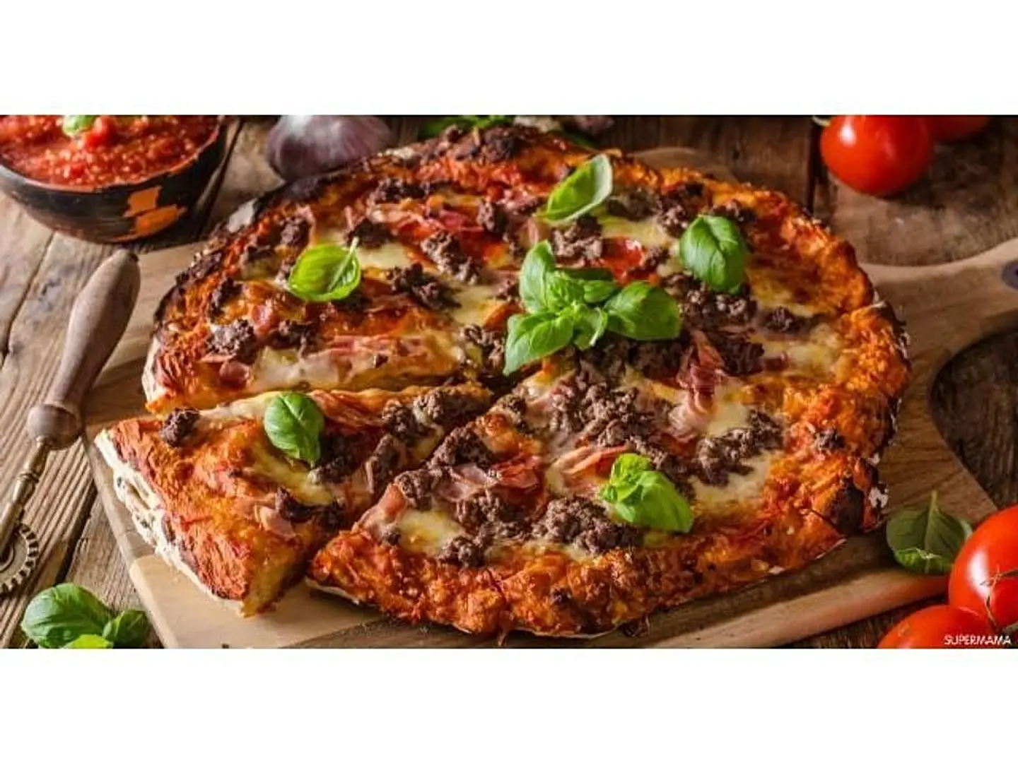 Lamb Kebab Pizza - Medium