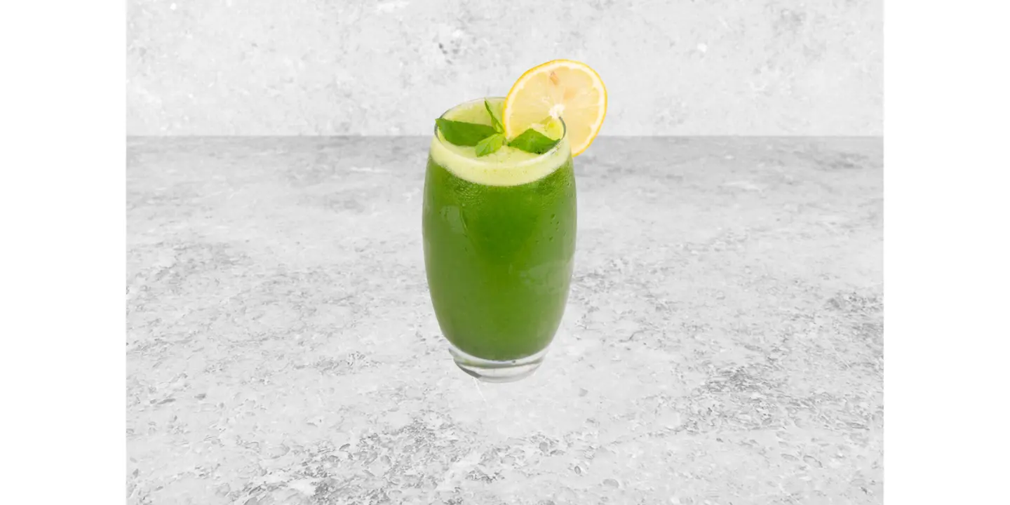 عصير ليمون مع نعناع - وسط