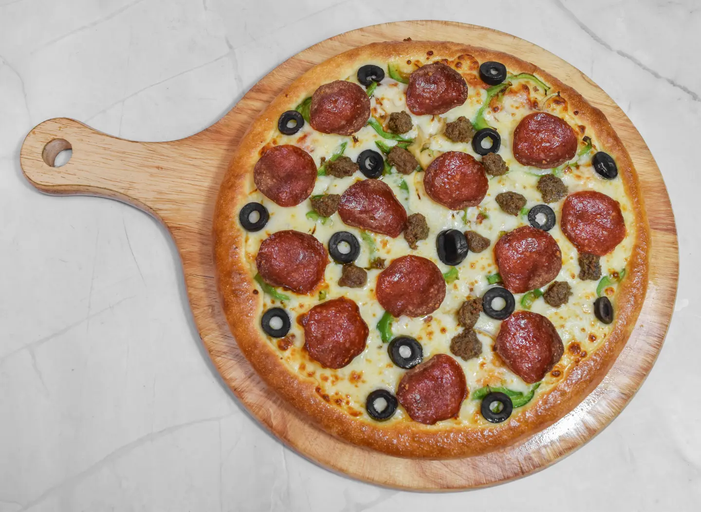 Large Super Supreme Pizza