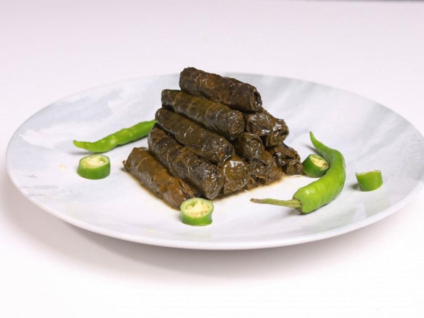 Spicy Grape Leaves - 5 Pieces