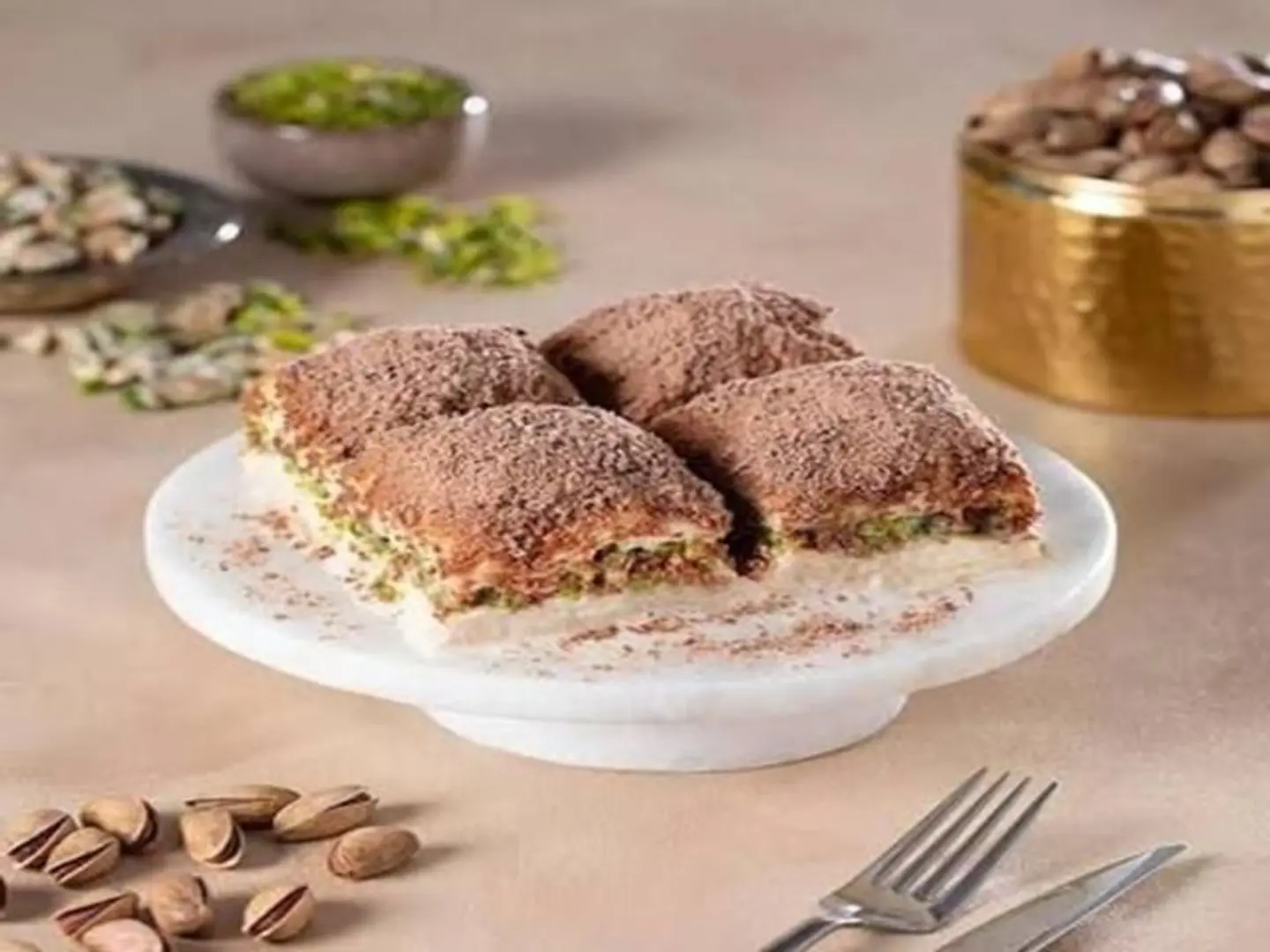 بقلاوة حليب شوكلاته بلجيكي - 1 كيلو