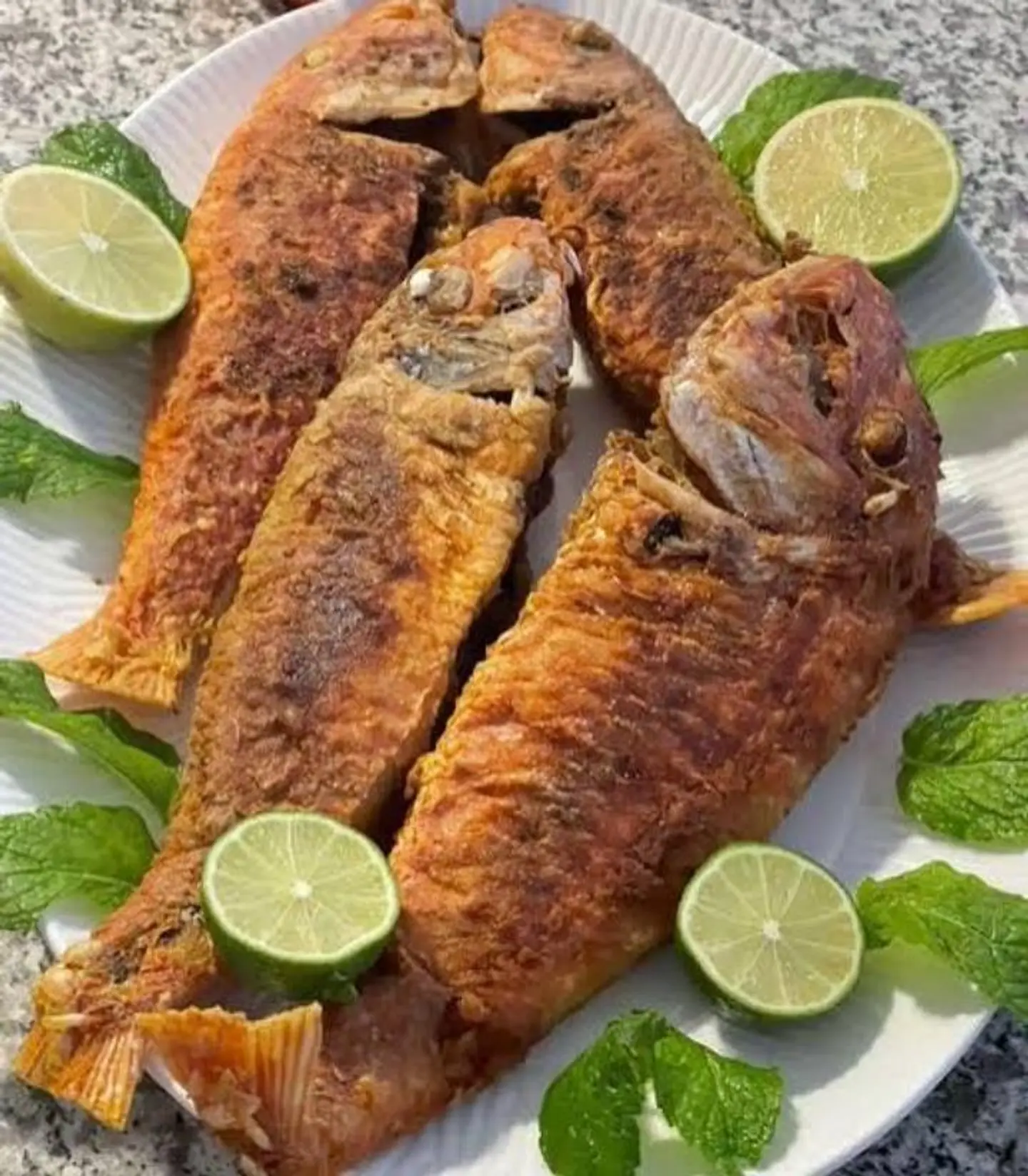 One Kilo Of Zubaidi Pomfret - Fried