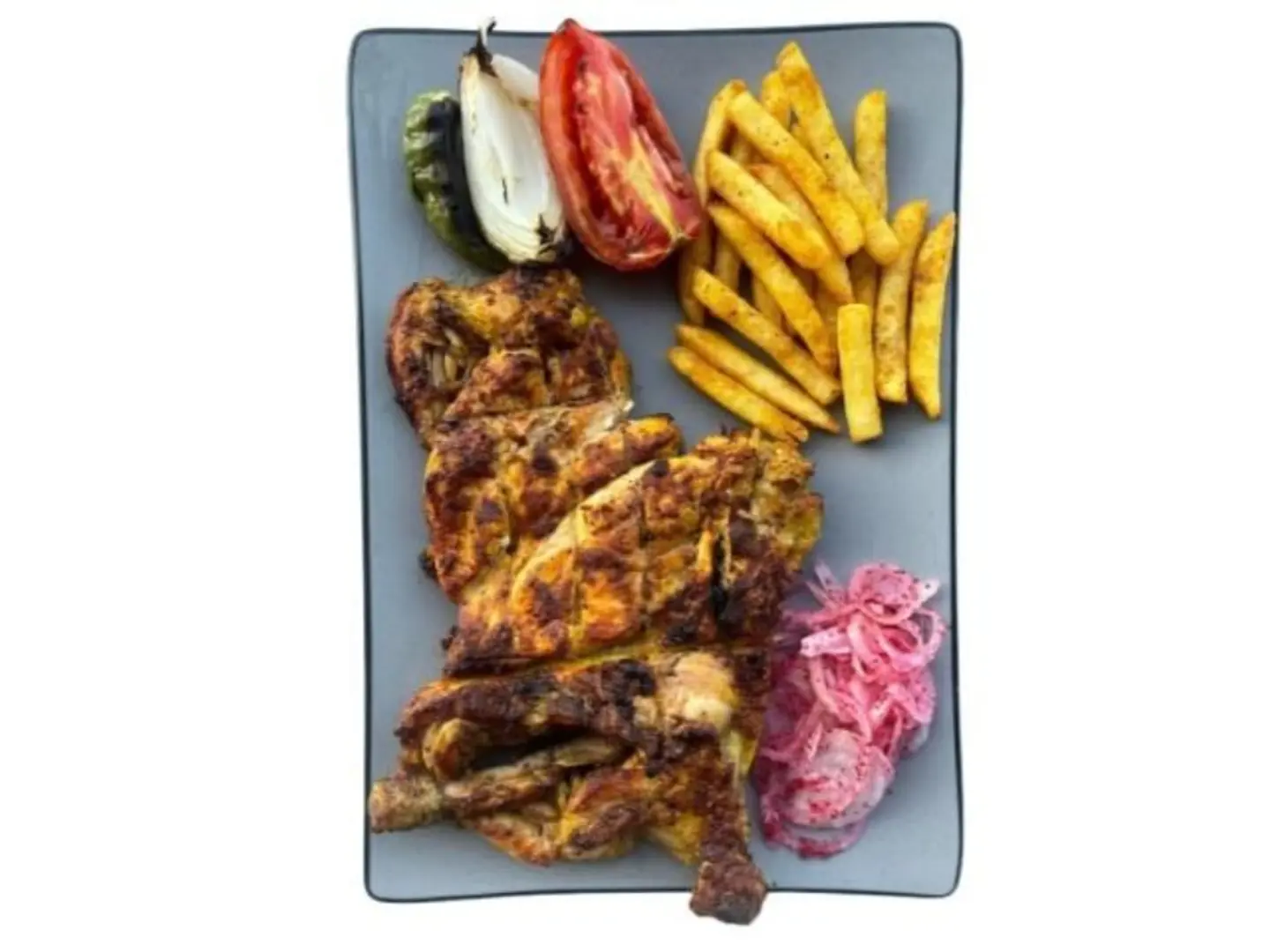 وجبة على فحم - فخد دجاج