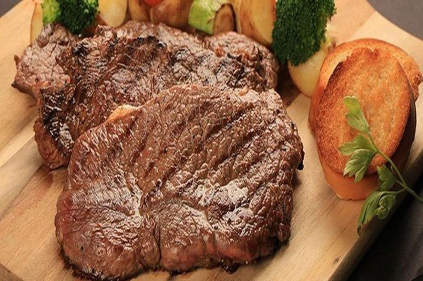 Grilled Steak - A Quarter Grilled Steak