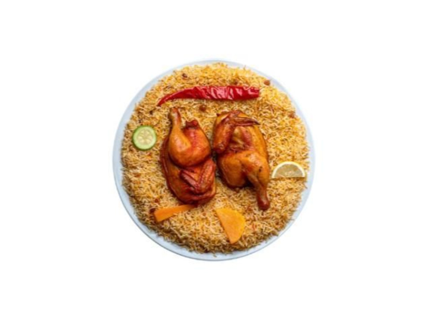 مندي حساوي - ربع دجاجة