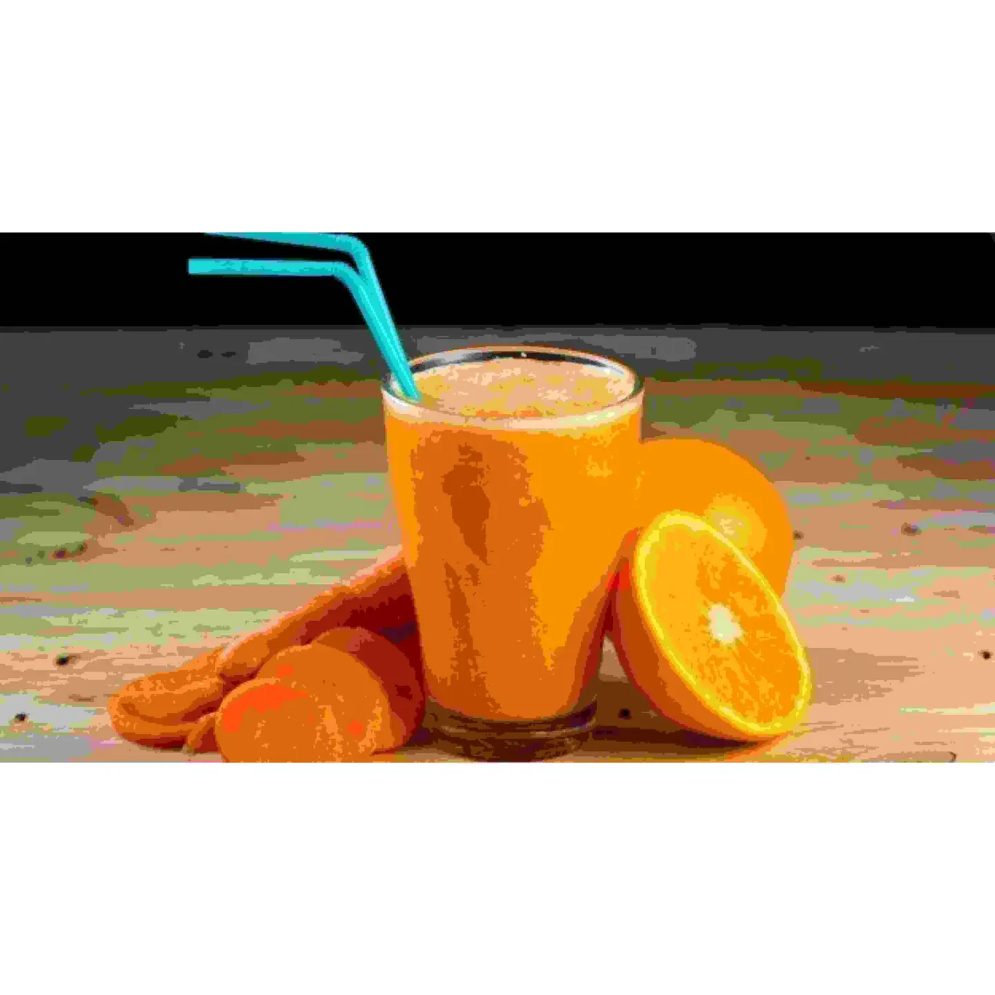 عصير جزر برتقال - وسط