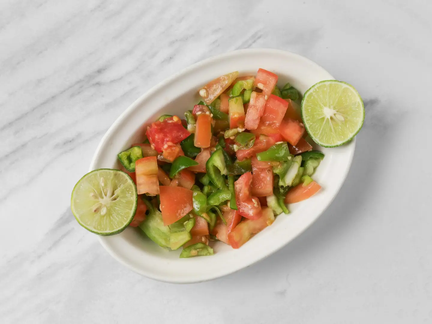 سلطة خضراء - وسط