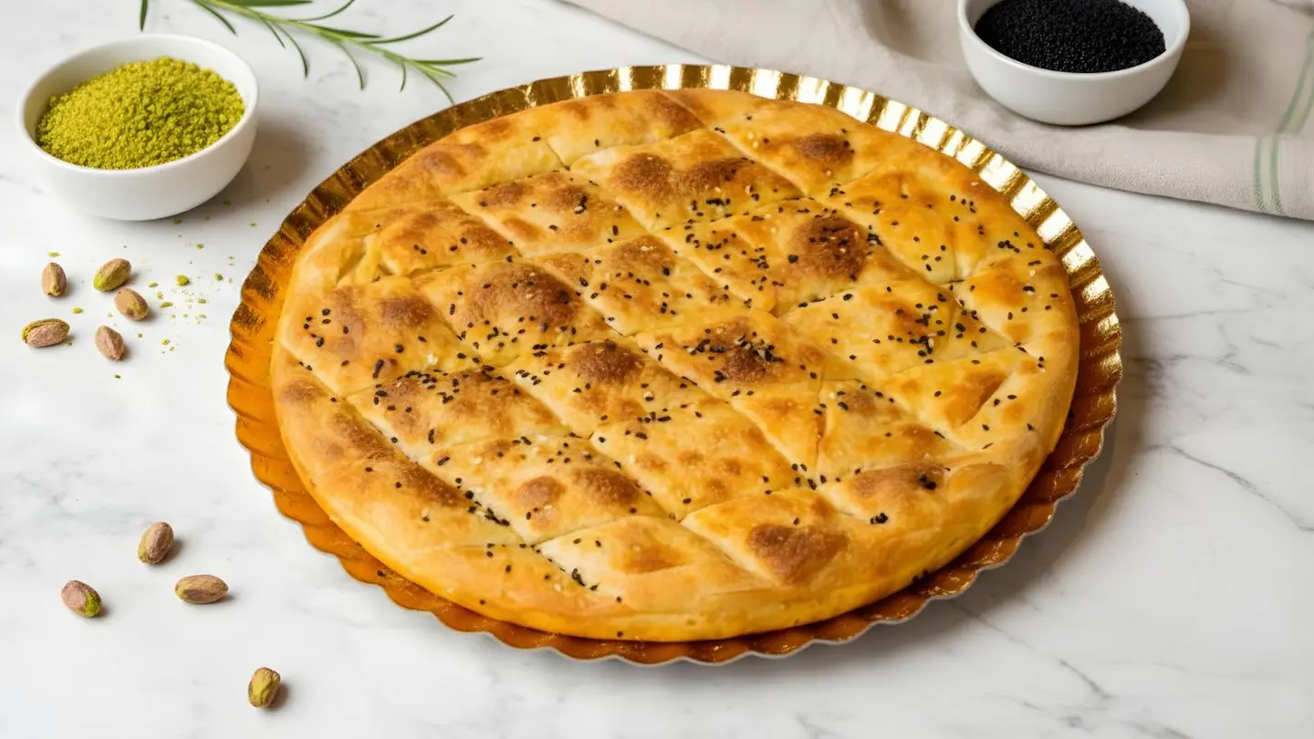Plain Bint Al Sahn With Honey - Medium