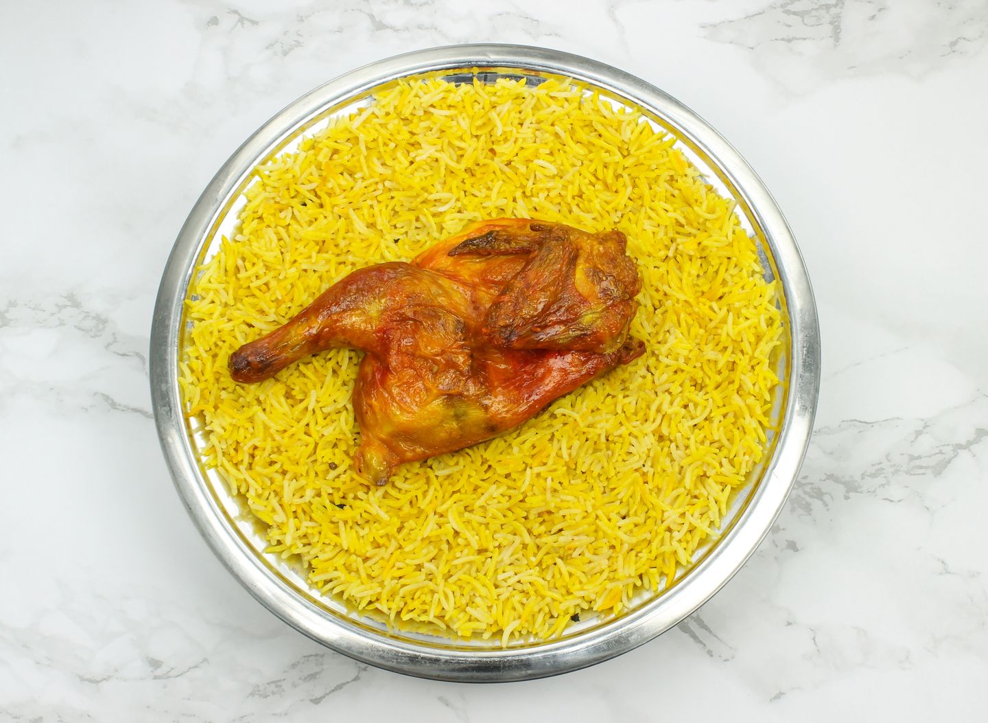 دجاج مندي - ربع دجاج