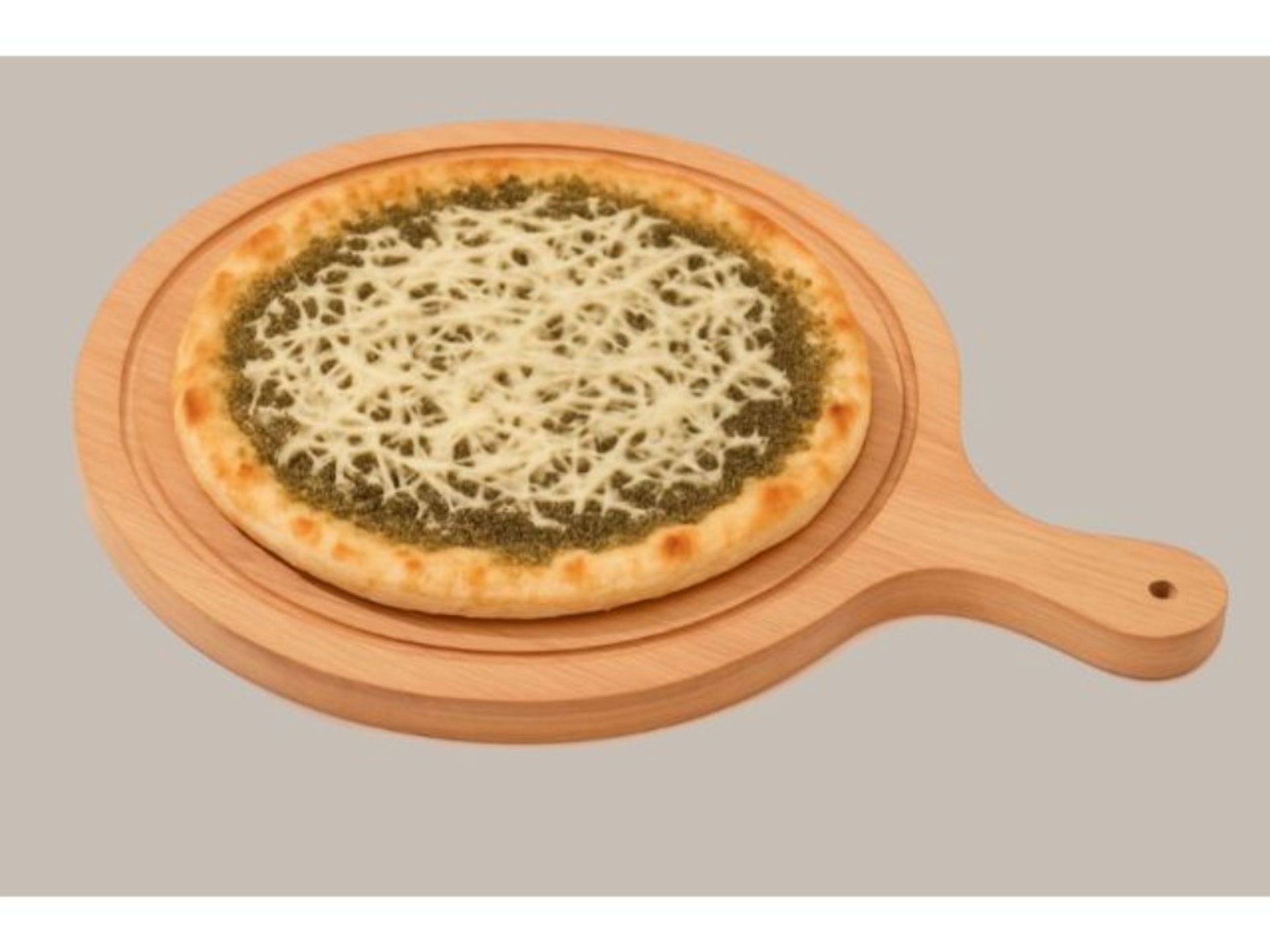 فطيرة جبن مع زعتر - وسط