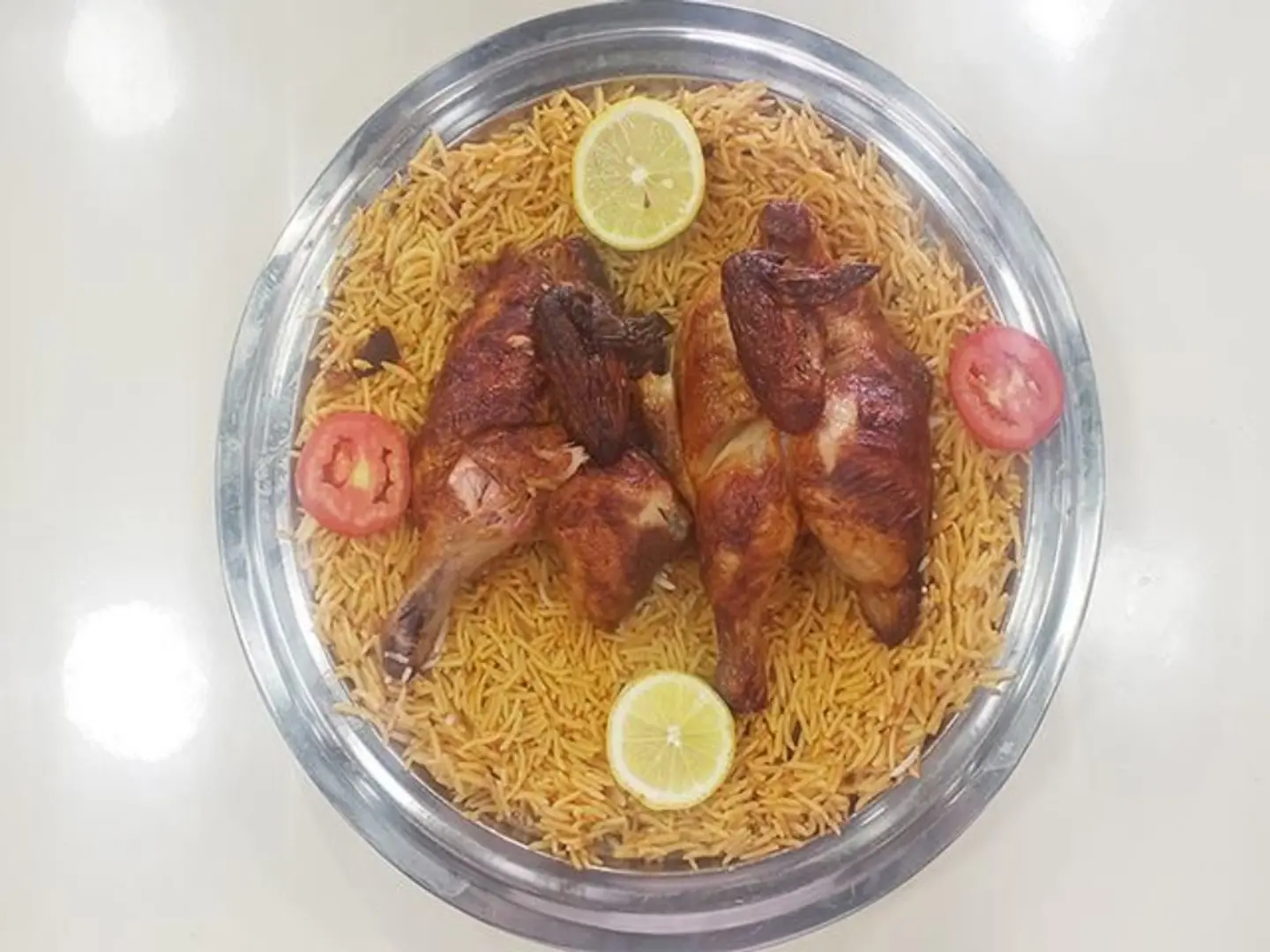 حبة شوايه مع الرز - نص حبة مع الرز