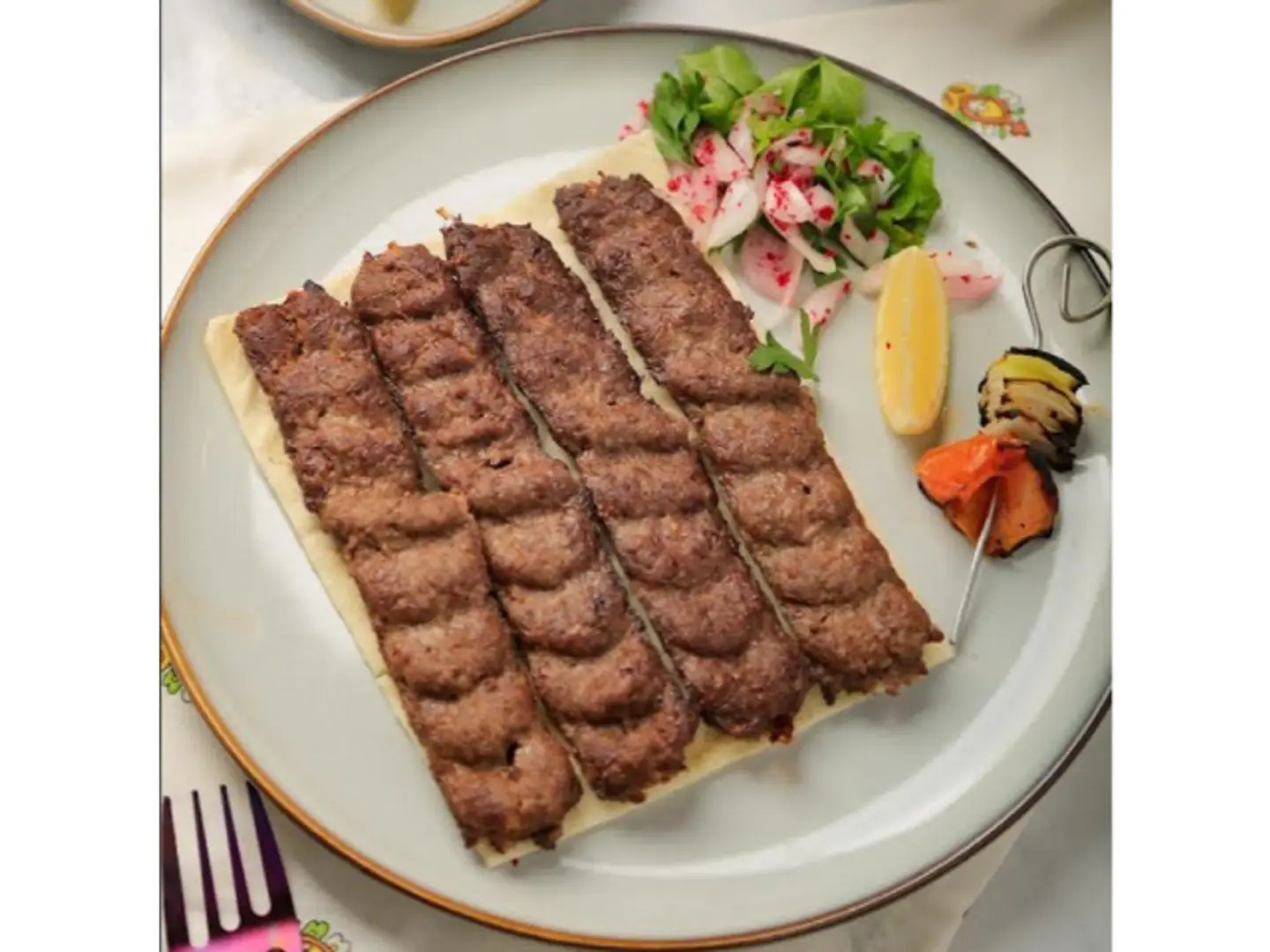 Meat Kebab - Plate