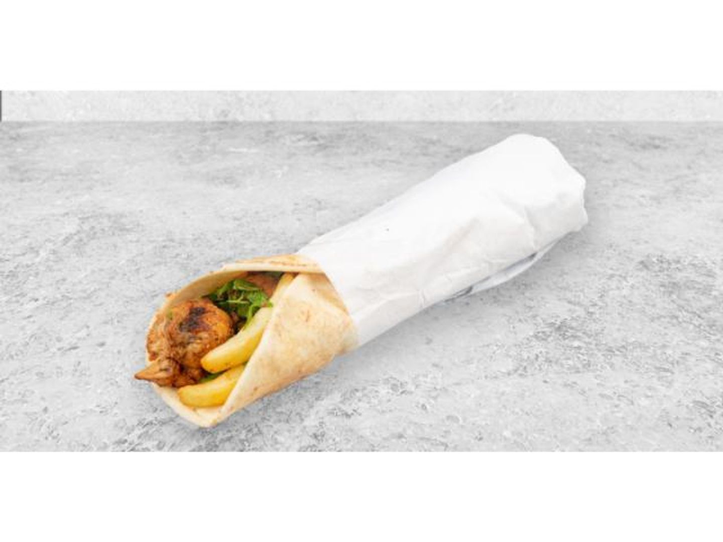 Meat Kebab Wrap - Small