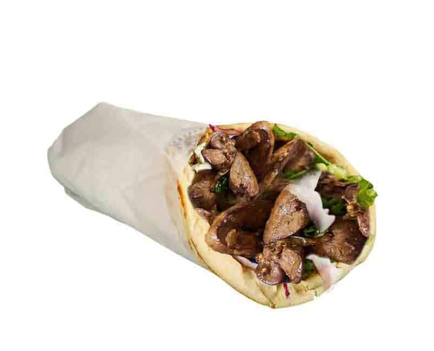 Plain Lamb Liver Sandwich - Without Onions