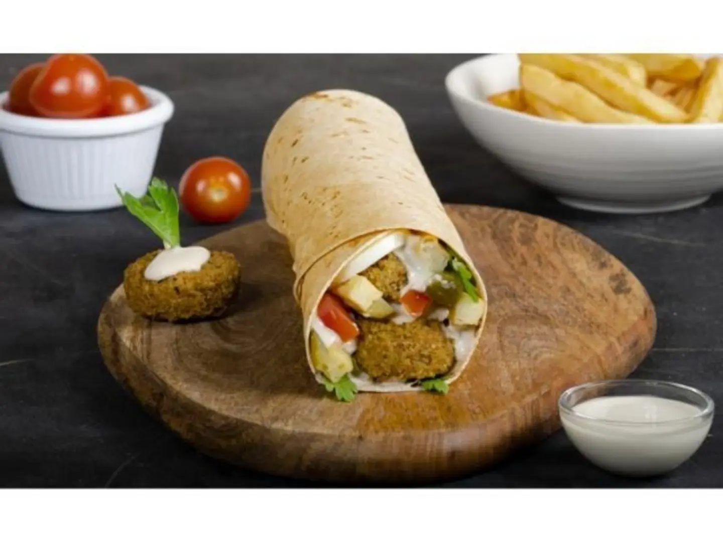 Falafel With Egg - Samoli
