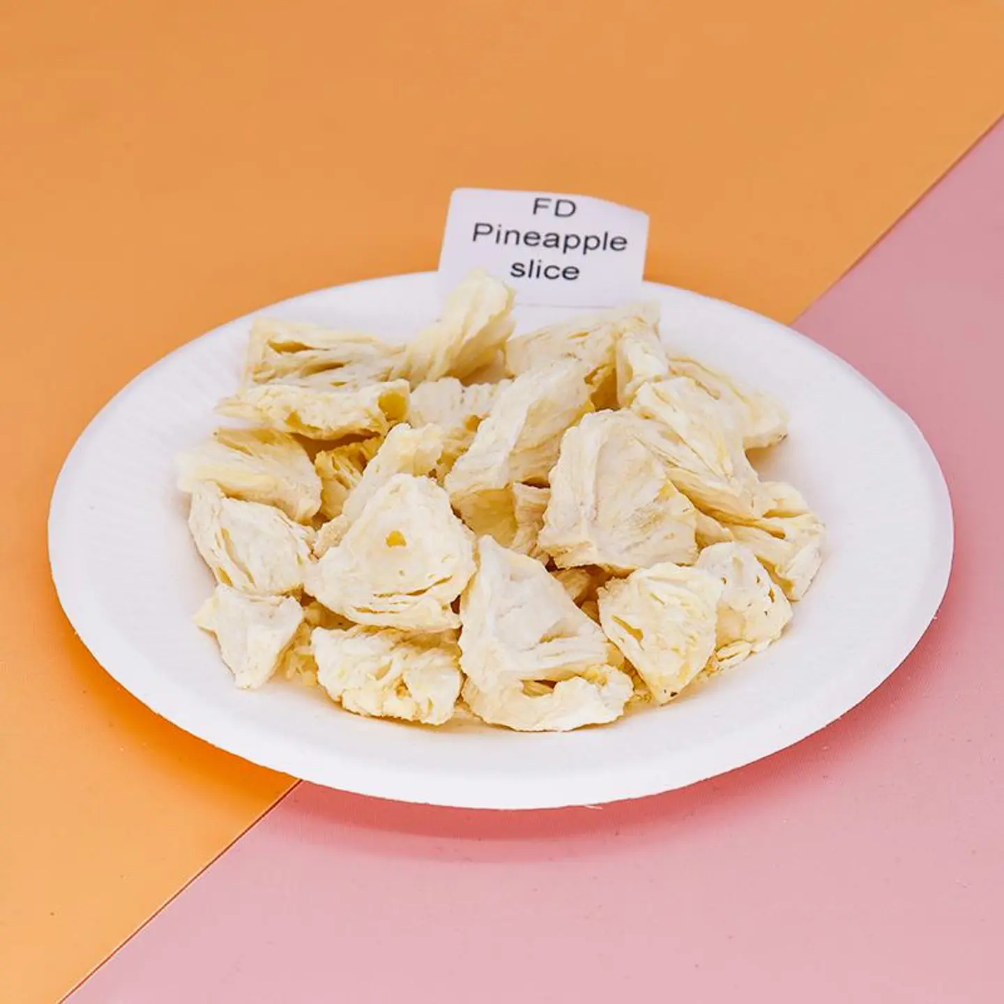 أناناس شرائح - مجفف بالتبريد - 100 جرام