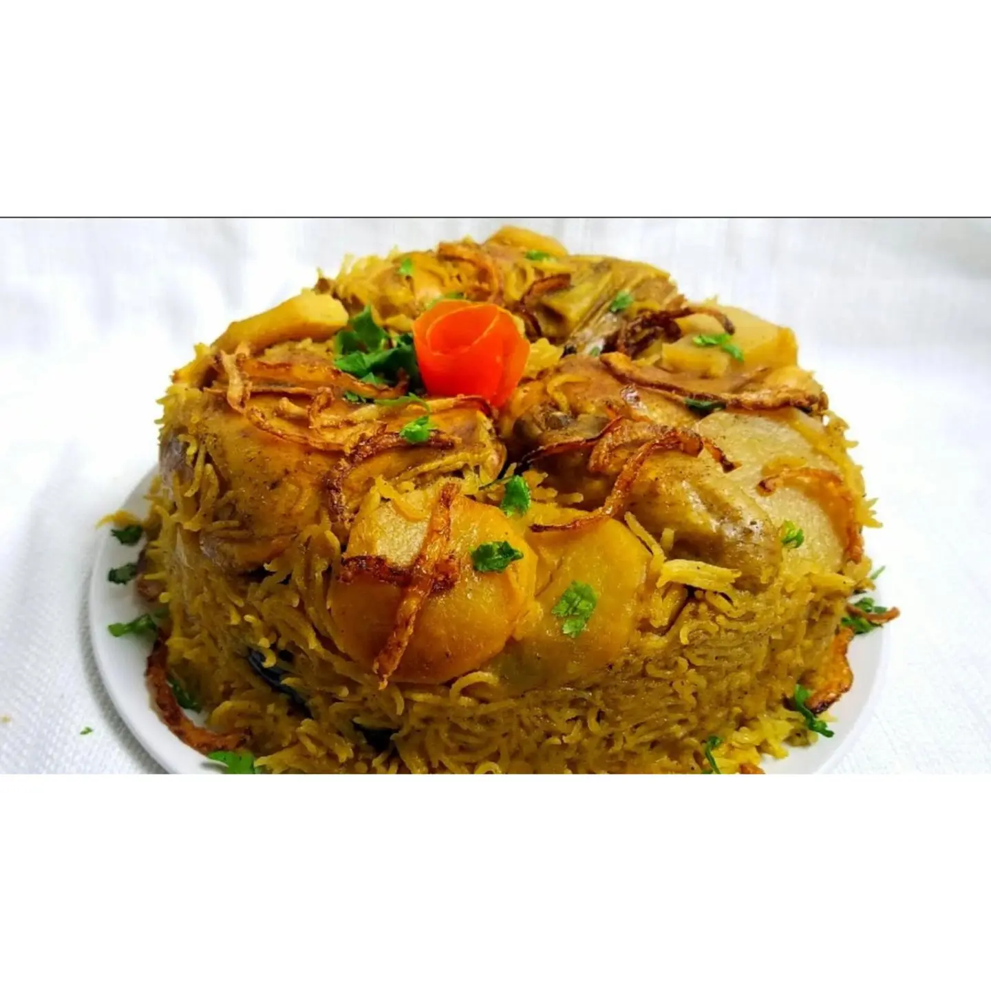 دجاج مقلوبة - حبة