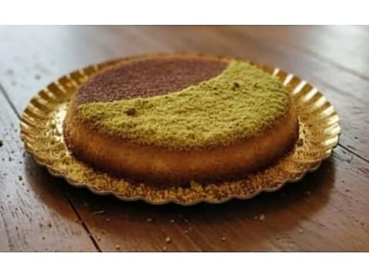 Kunafah With Cream And Nuts - Small