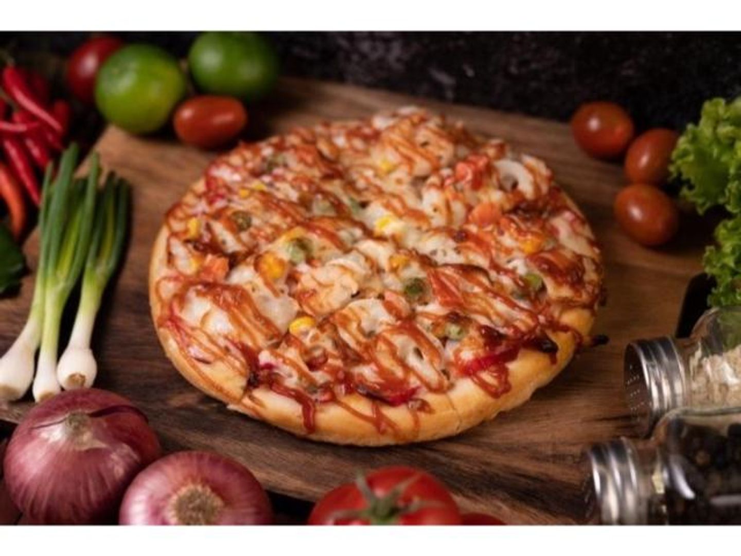 Bbq Chicken With Vegetables - Small