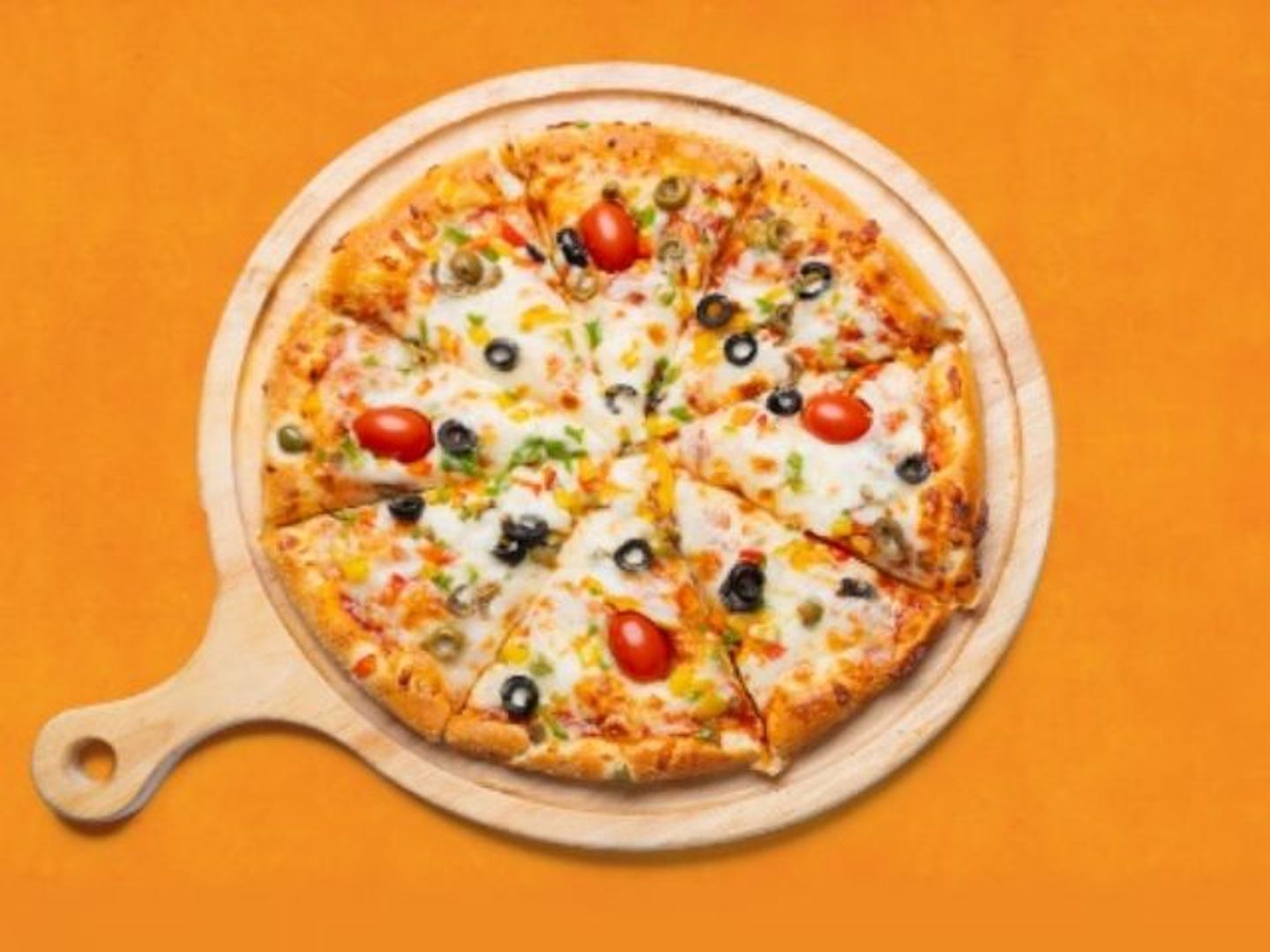 بيتزا خضار - صغير