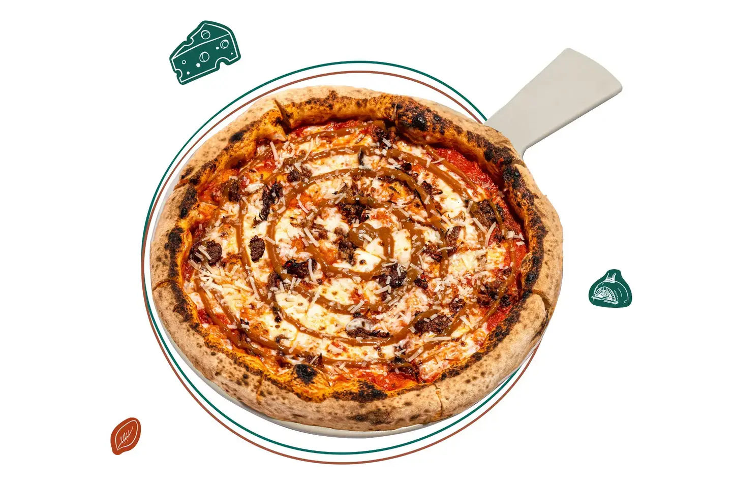 بيتزا نابولي باربكيو - وسط