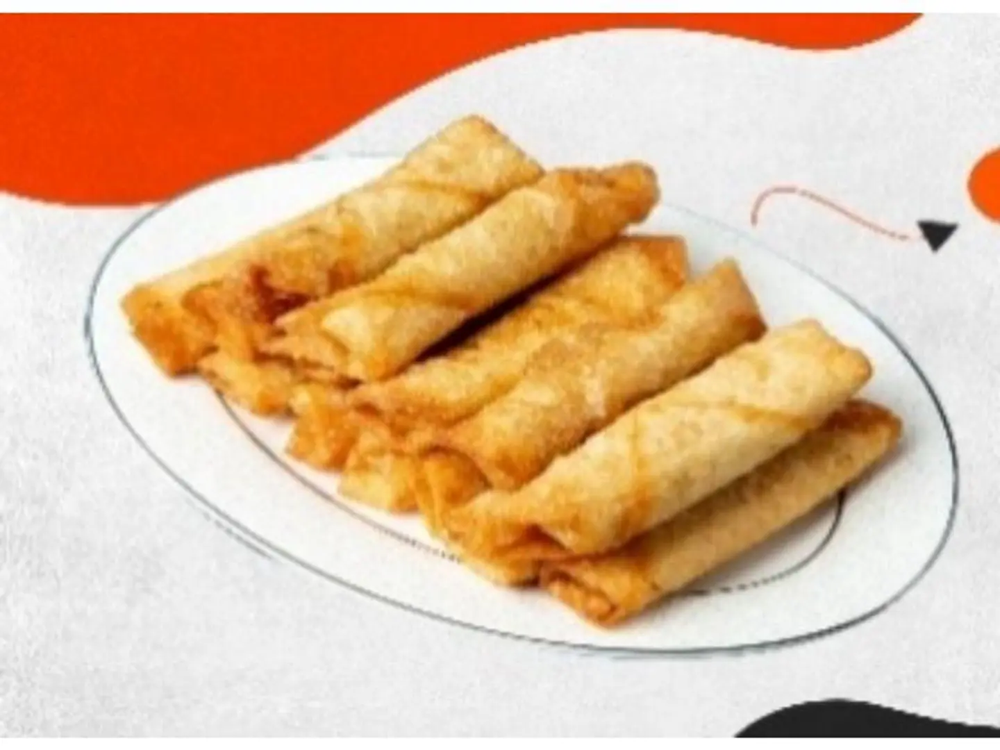 Roll Samosa - Plate With 10 Pieces