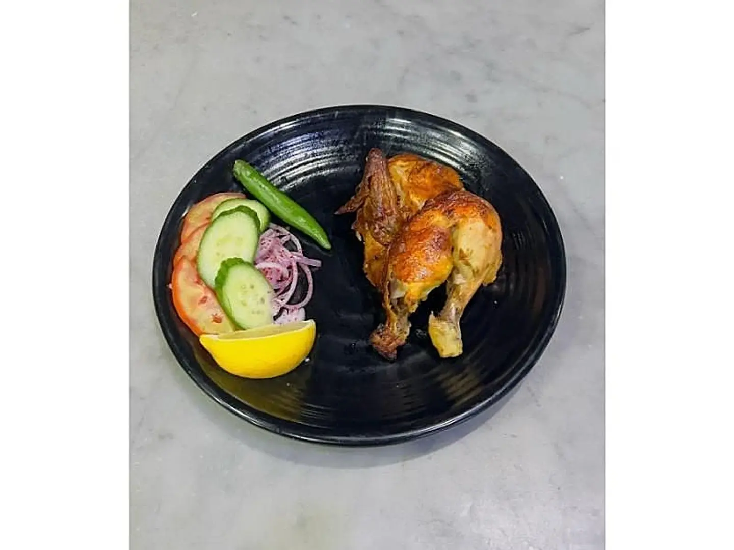 Grilled Chicken Without Rice - Half Chicken