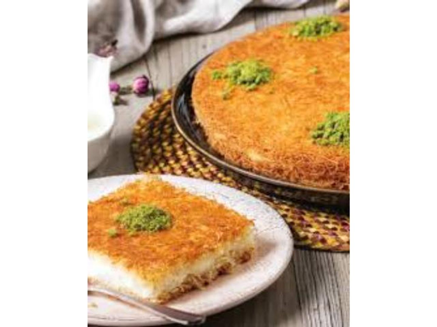 Rough Kunafah Bayn Narin Cream - Quarter Kilo