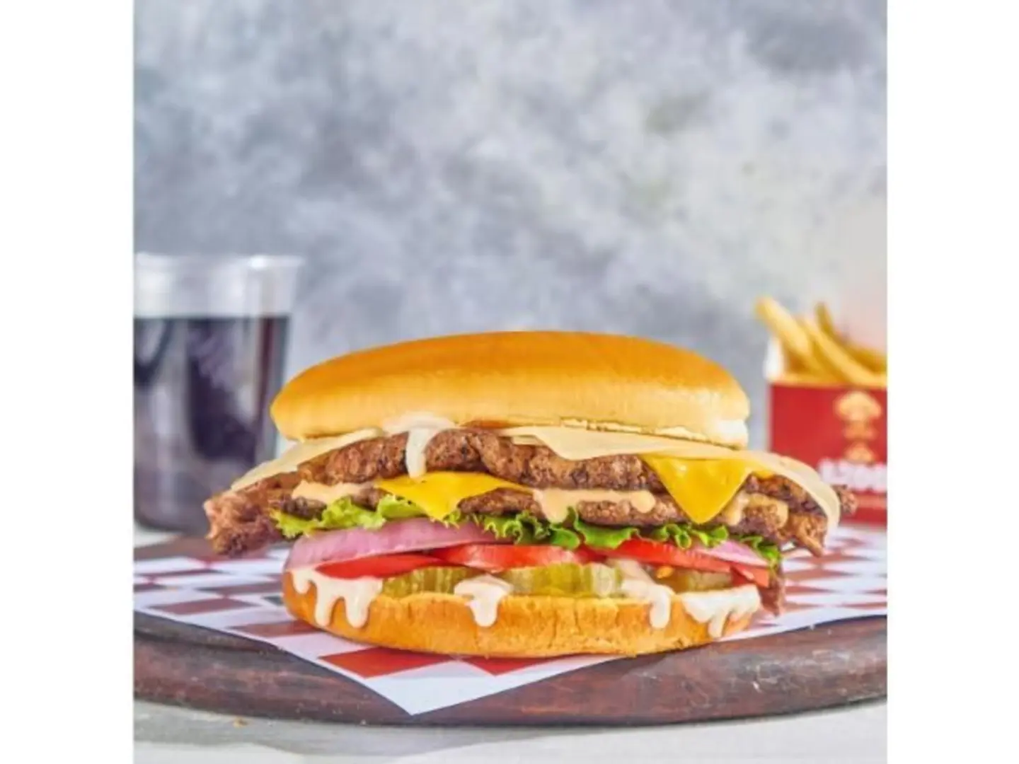 Emmental Smash Burger - Single