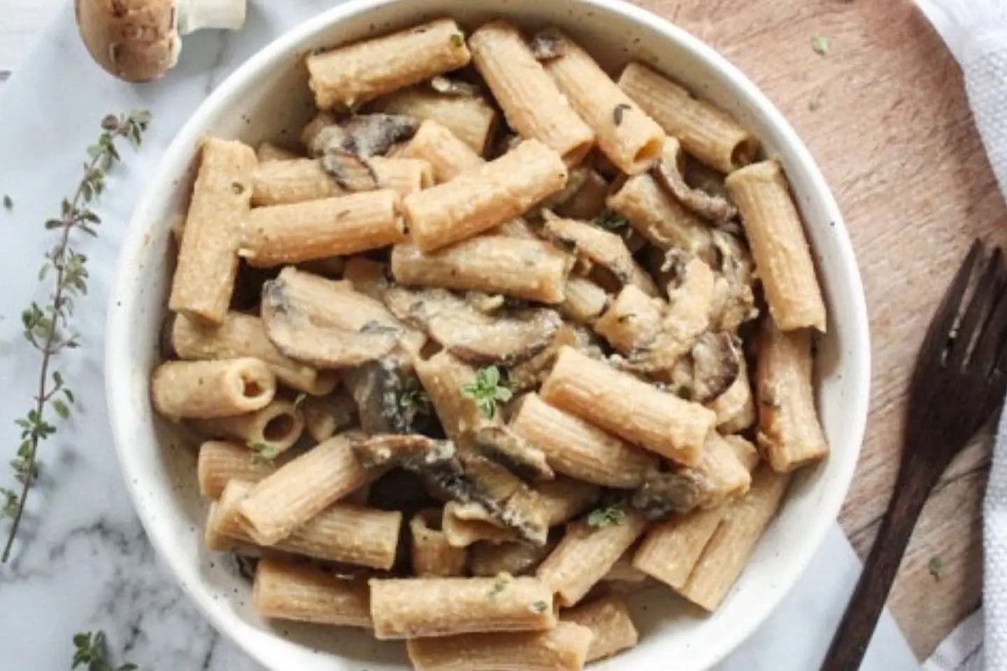 Rigatoni Truffle Mushroom - Rigatoni Truffle Mushroom