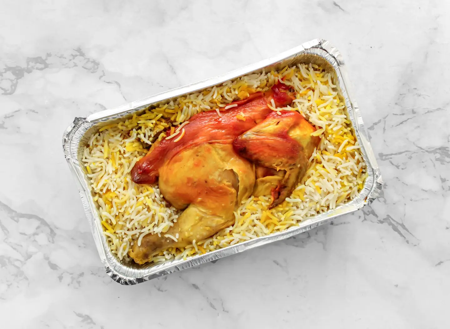 دجاج مندي - نص حبة دجاج