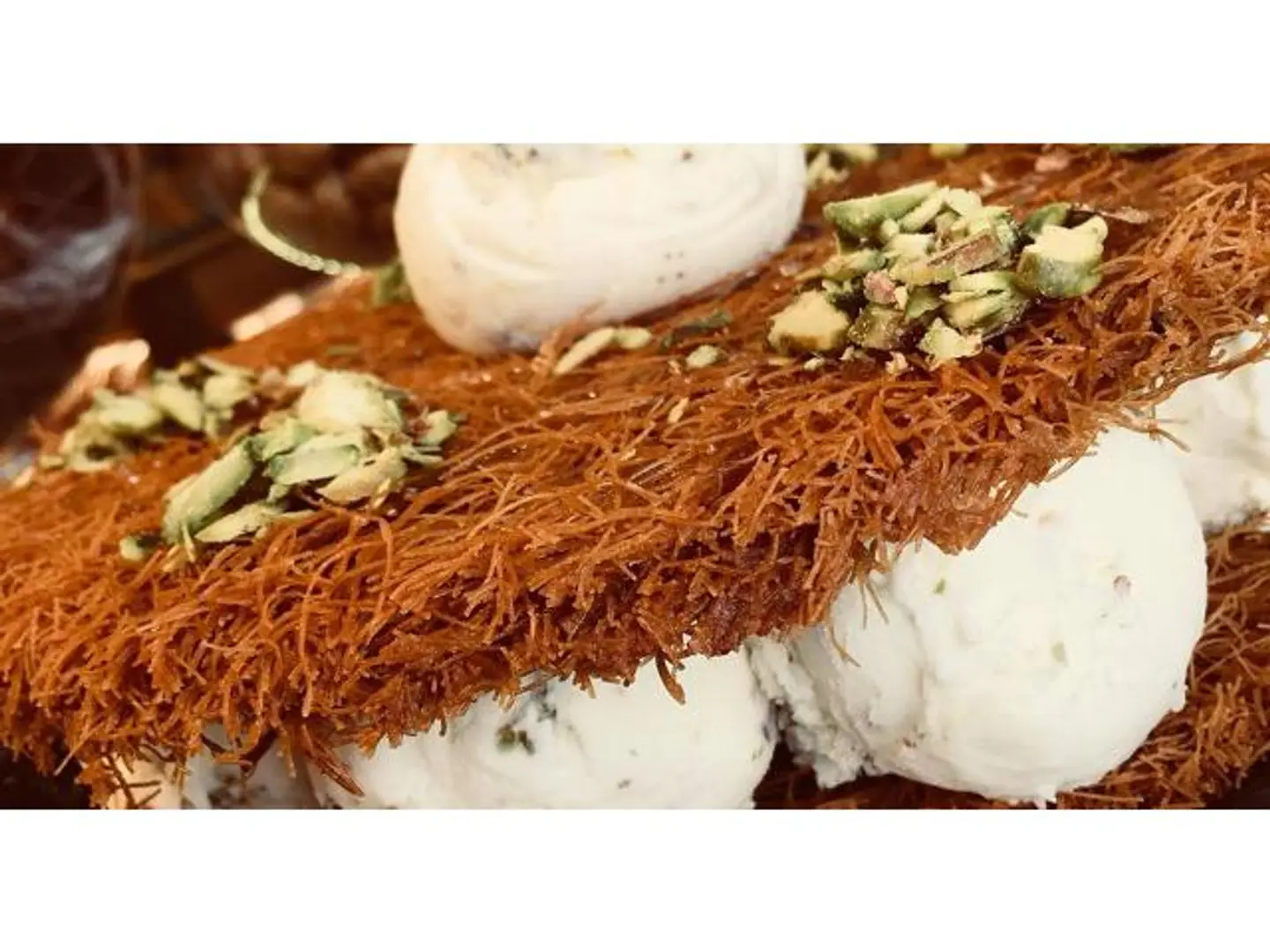 Kunafa Ice Cream - Liter
