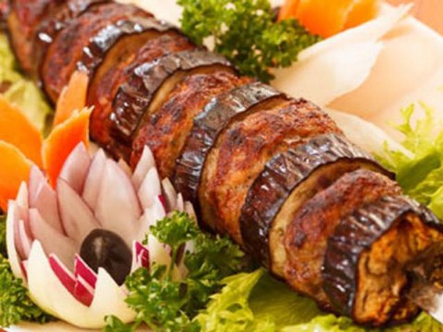 كباب اورفلي (بالباذنجان) - نفر