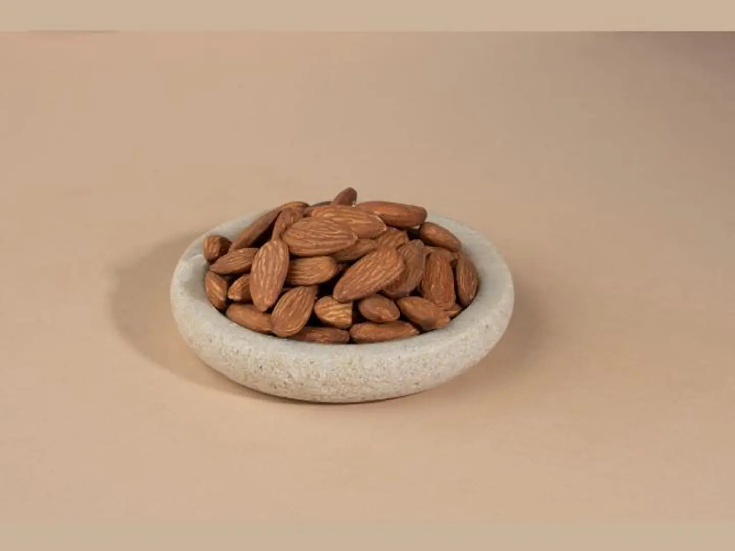 Roasted Unsalted Almonds - Quarter Kilo