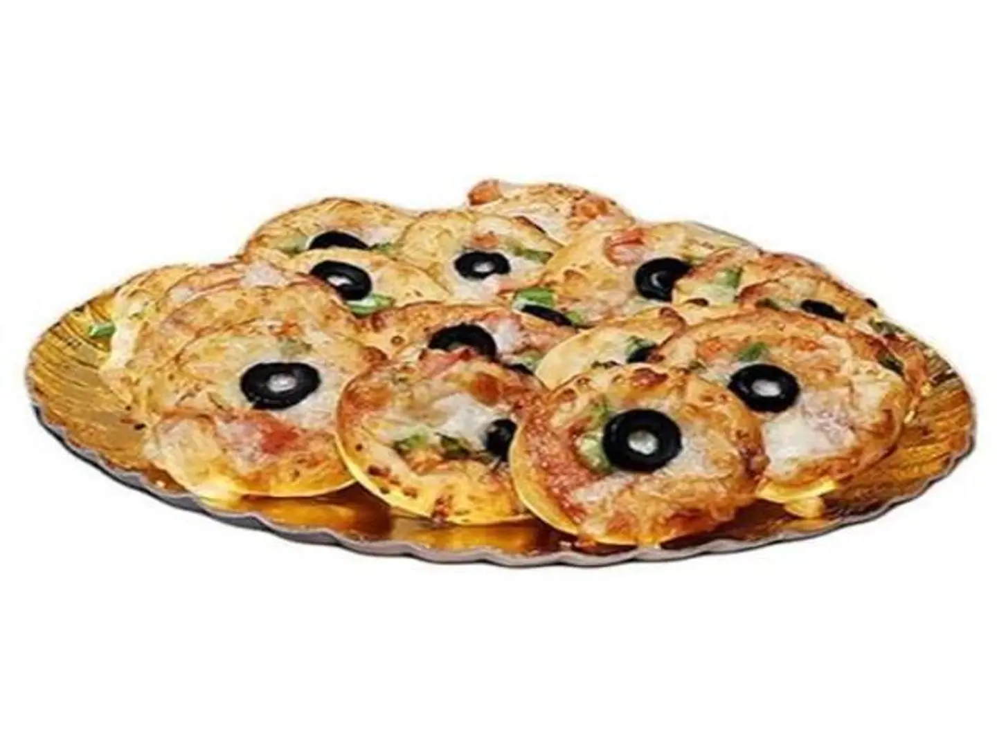 Mini Vegetable Pizzas - Small